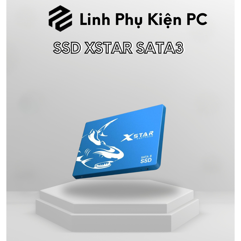 Ổ cứng SSD XSTAR 128GB/256GB/512GB SATA 3 Drive 2.5'' Sequential Read 550MB/s - Red/Blue