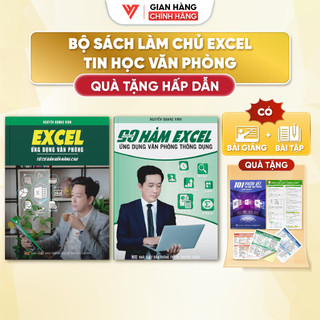 Combo 2 Sách Excel Và 90 Hàm Excel Thông Dụng Tặng Kèm Video Bài Giảng Thầy Nguyễn Quang Vinh