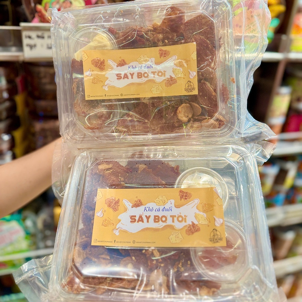 Khô Cá Đuối Bơ Tỏi