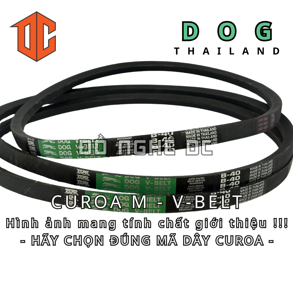 Sợi cao su curoa bản thường DOG M84 M27 M97 M80 M22 M85 M88 M93 M65 M52 M86 M91 M78 M85 M38 M33 M97 
