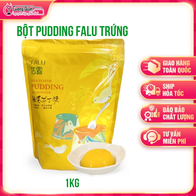 Bột Pudding Falu Trứng Đài Loan