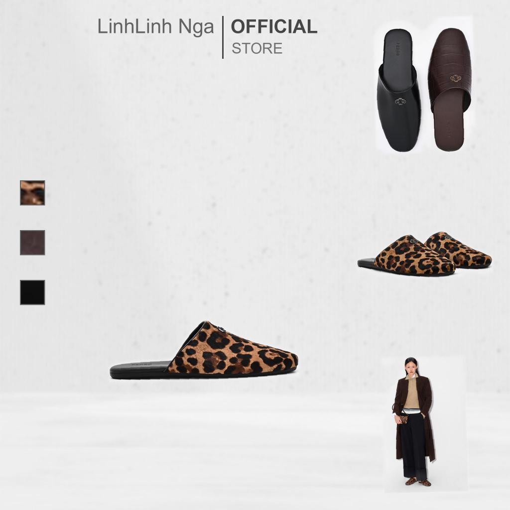 Giày PEDRO Calf Hair Mules - PW1-66380046 chính hãng đủ bill