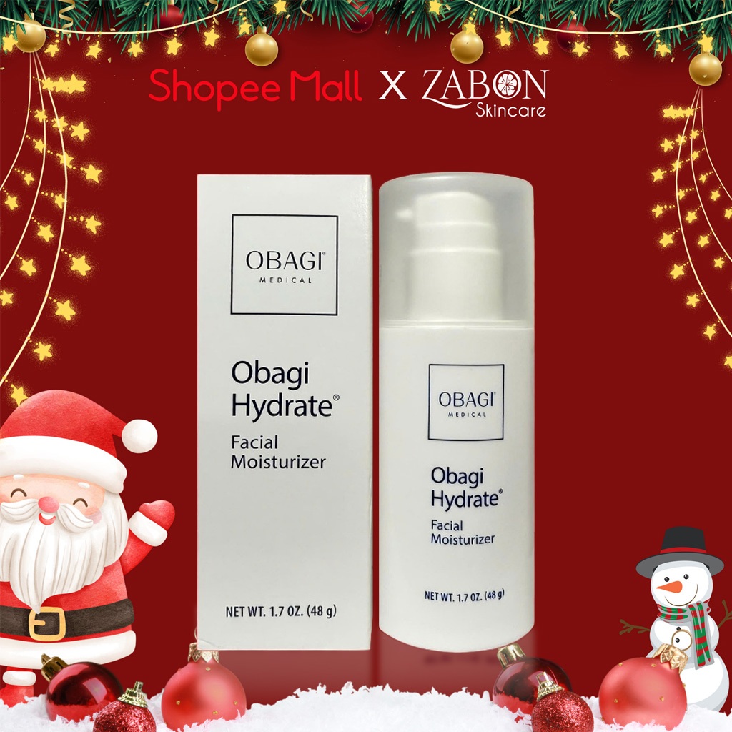 [HSD 10/2026] Kem dưỡng ẩm Obagi Hydrate Facial Moisturizer cấp ẩm chuyên sâu, không nhờn rít 48g