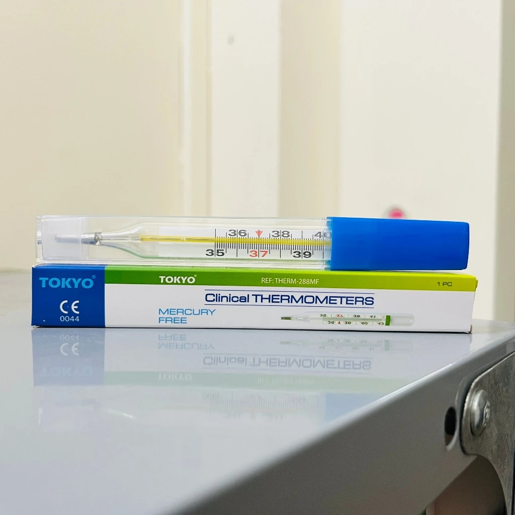 Nhiệt Kế Thủy Ngân Đo Thân Nhiệt Cho Bé Và Gia Đình