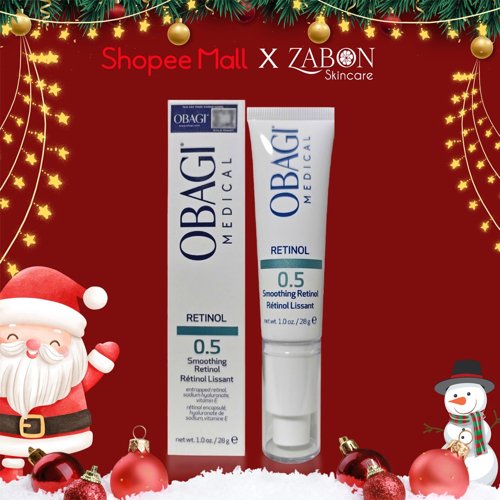 [PHIÊN BẢN MỚI] Kem dưỡng Obagi Retinol 0.5 Chống Lão Hóa & Tái Tạo Da 28g