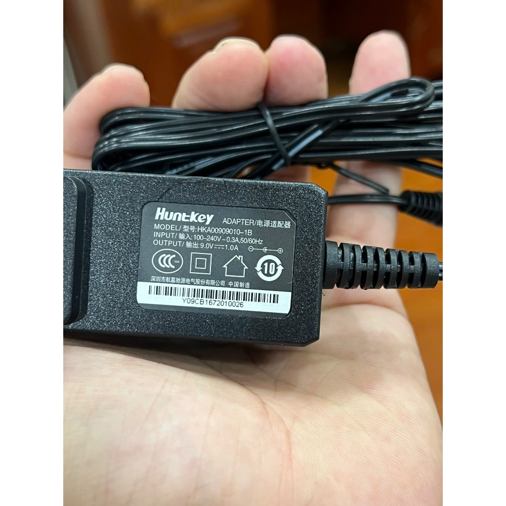 🔌 Sạc 9v máy POS D210 – Loại Xịn Huntkey, Bền – Ổn Định – An Toàn