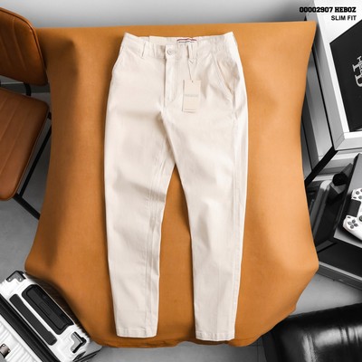 Quần kaki nam Heboz garment slim 3M, quần dài trơn công sở dành cho nam  - 00002907