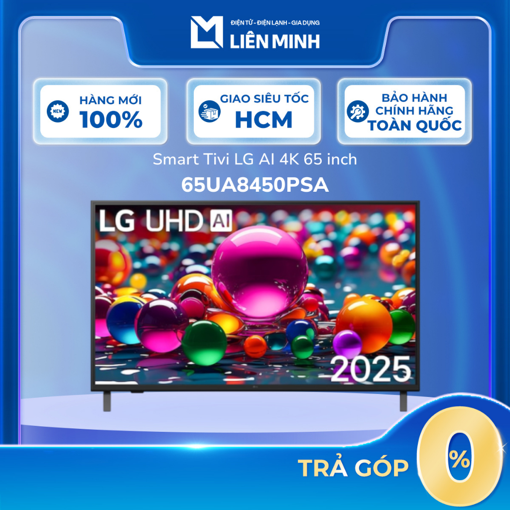 Smart Tivi LG AI 4K 65UA8450PSA | 55UA8450PSA | 50UA8450PSA |  43UA8450PSA[Giao Toàn Quốc]