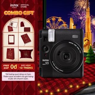  Combo Box Máy Chụp Ảnh Lấy Liền Fujifilm Instax Mini 99 - Bảo Hành 1 Năm  Tặng kèm film viền màu ngẫu nhiên  