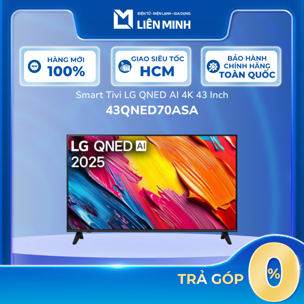 43QNED70ASA - Smart Tivi LG QNED AI 4K 43 Inch 43QNED70ASA - Bảo Hành Chính Hãng