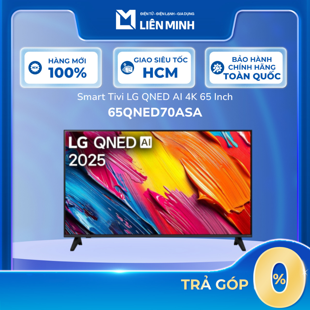 65QNED70ASA - Smart Tivi LG QNED AI 4K 65 Inch 65QNED70ASA - Bảo Hành Chính Hãng