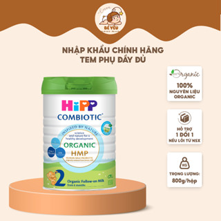  Sữa Bột Hipp Organic Combiotic Số 2 Bổ Sung DHA Tăng Sức Đề Kháng Hỗ Trợ Tiêu Hóa Cho Bé 800g 