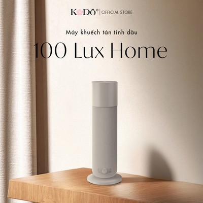 Máy Khuếch Tán Tinh Dầu KODO 100 Lux Home New - Hoạt Động Êm Ái, Tích Hợp Đèn Ngủ, Diện Tích 100m2, Điều Khiển Qua App