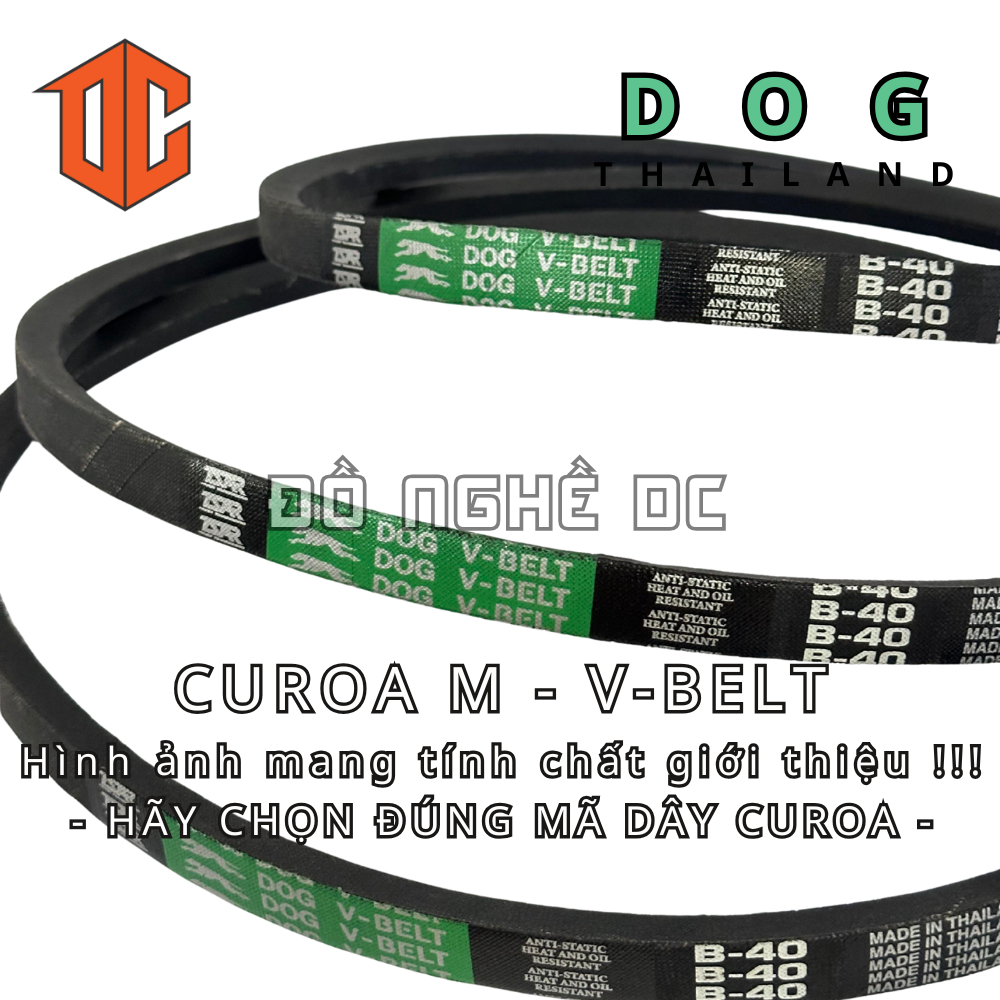 Dây curoa thường DOG M53 M68 M71 M50 M84 M47 M89 M89 M89 M85 M49 M65 M66 M71 M28 M58 M24 M79 M27 M24