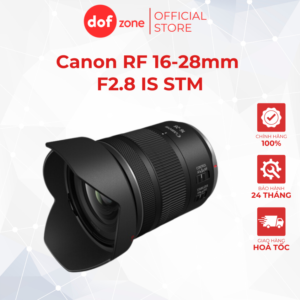 Canon RF 16-28mm F2.8 IS STM - Chính Hãng BH 24 Tháng