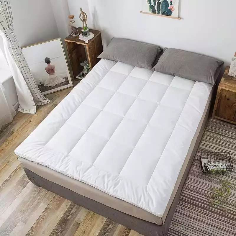 Topper Gòn thổi 7cm Microfiber 1m2x2m và 2mx2m2 vải bọc Tencel hoặc chống trồi lông | October Beddin