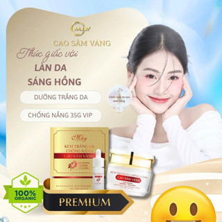 Kem Mây Cao Sâm Vàng Dưỡng Trắng Da Ngăn Ngừa Nám Tàn Nhang Đồi Mồi Sáng Da 35g