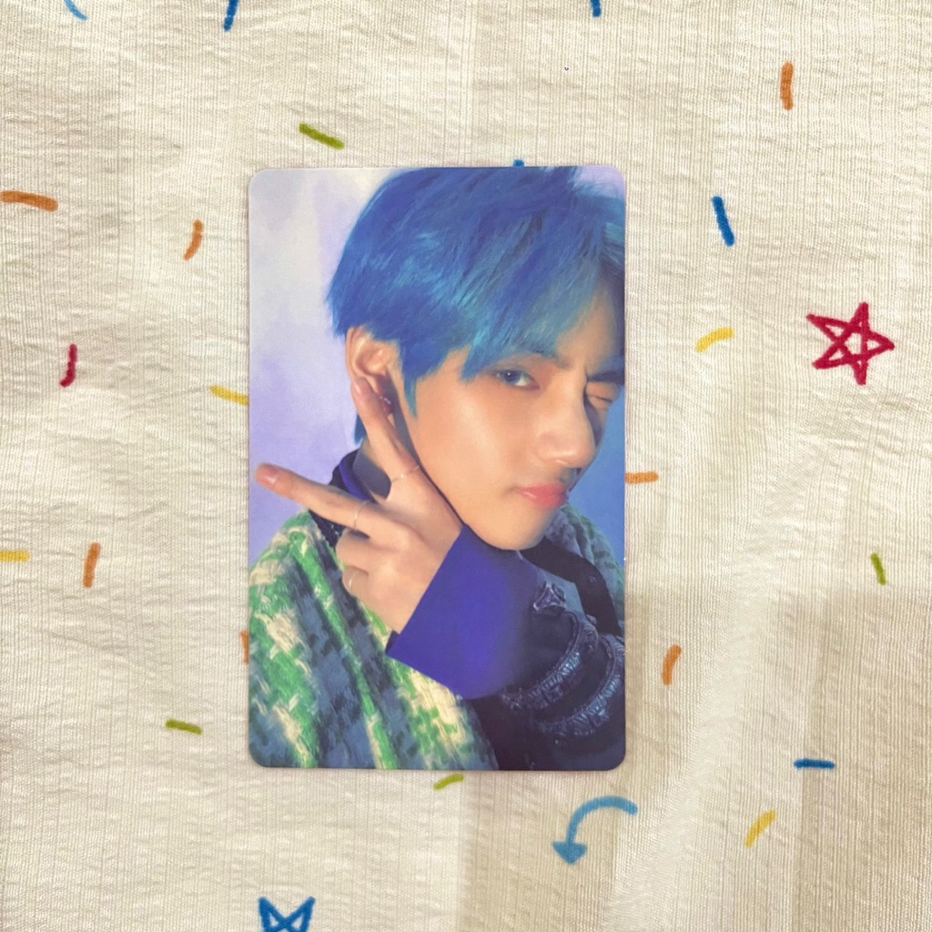 Card Taehyung V BTS album Persona 4 chính hãng
