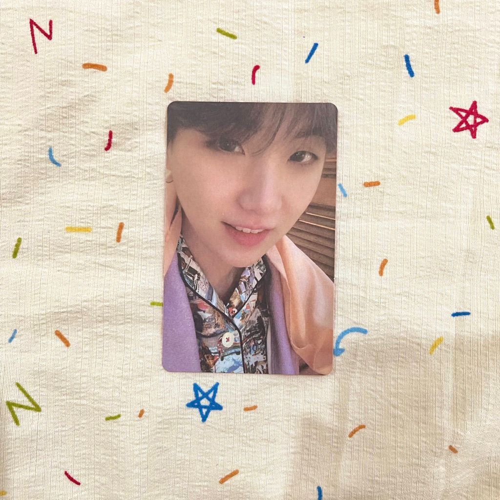 Card Suga BTS album Persona 3 chính hãng