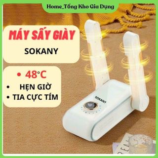  Máy Sấy Giày Sokany SK-1657 Sấy Khô Nhanh  Khử Mùi Diệt Khuẩn Giày Dép ,Bi Tất,Găng Tay,Chống Ẩm Mốc Không Làm Hư Giày. 