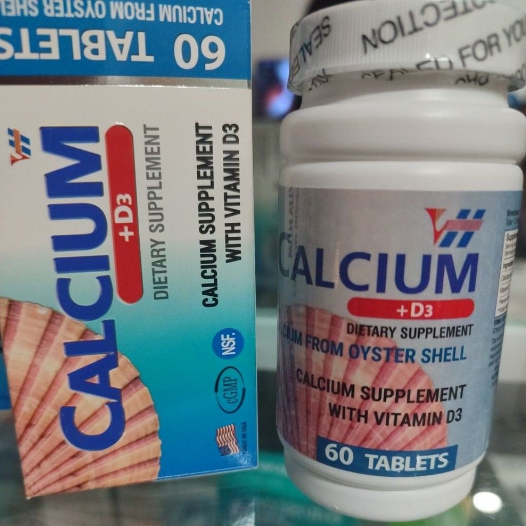 TPBVSK bổ sung canxi Calcium + D3 Nutrime của Mỹ - hộp 60 viên