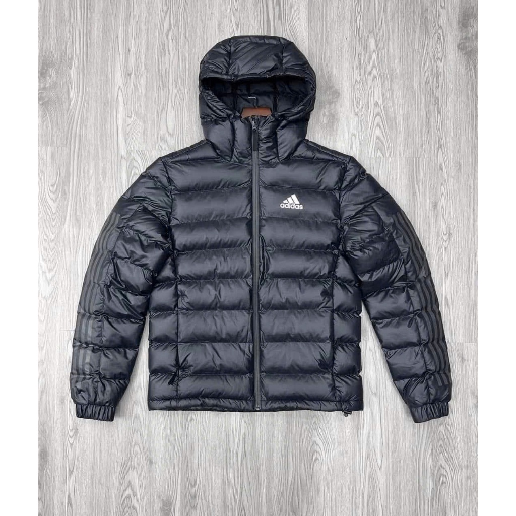 Áo Phao Thể Thao Nam Chính Hãng Màu Đen ADIDAS Cao Cấp Chống Gió Siêu Nhẹ