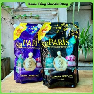  Nước Giặt Paris  2 Túi 7.2 KG  Hương Nước Pháp Đậm Đặc - Nước Giặt Lưu Hương Lâu Giặt Sạch Thơm Mềm 