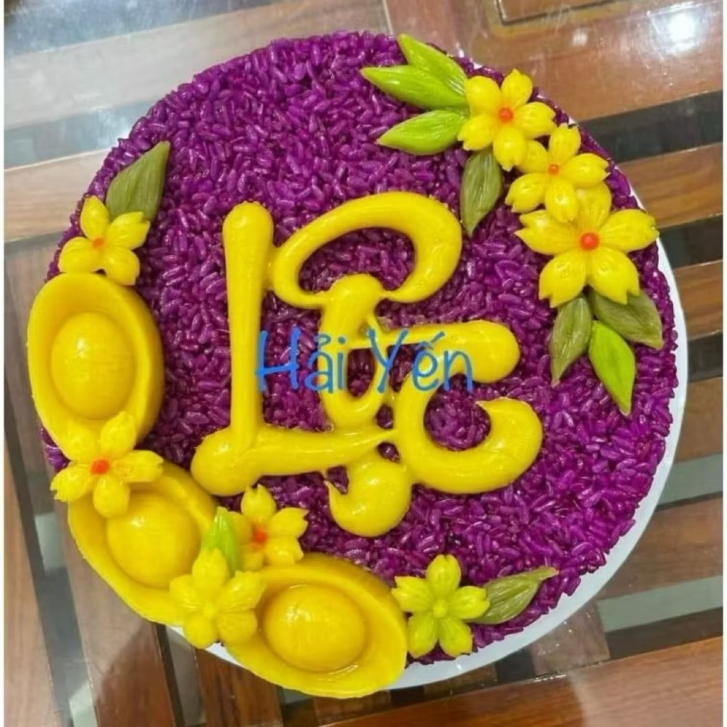 Khuôn silicon chủ đề tết khuôn túi tiền khuôn chữ lộc - lá cây - khuôn hoa đào - khuôn thỏi vàng