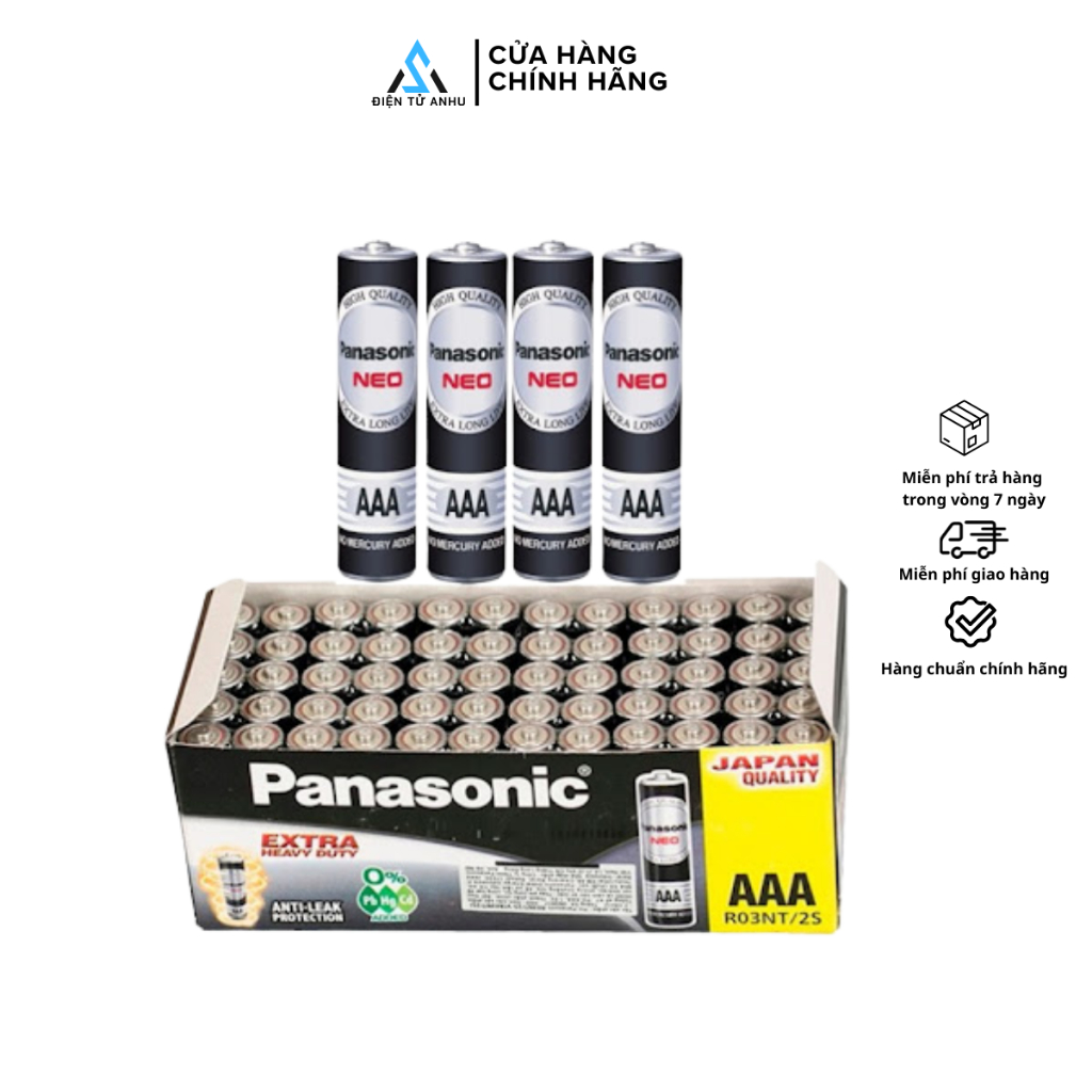 Combo 2 Viên Pin Panasonic AAA