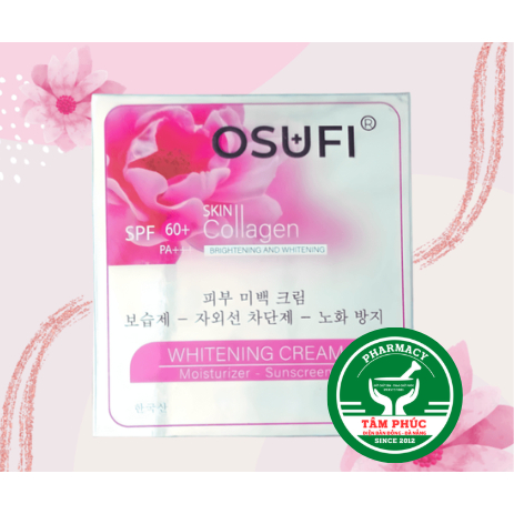 OSUFI COLLAGEN - KEM DƯỠNG TRẮNG GIÚP NGỪA LÃO HOÁ DA HỘP 25G