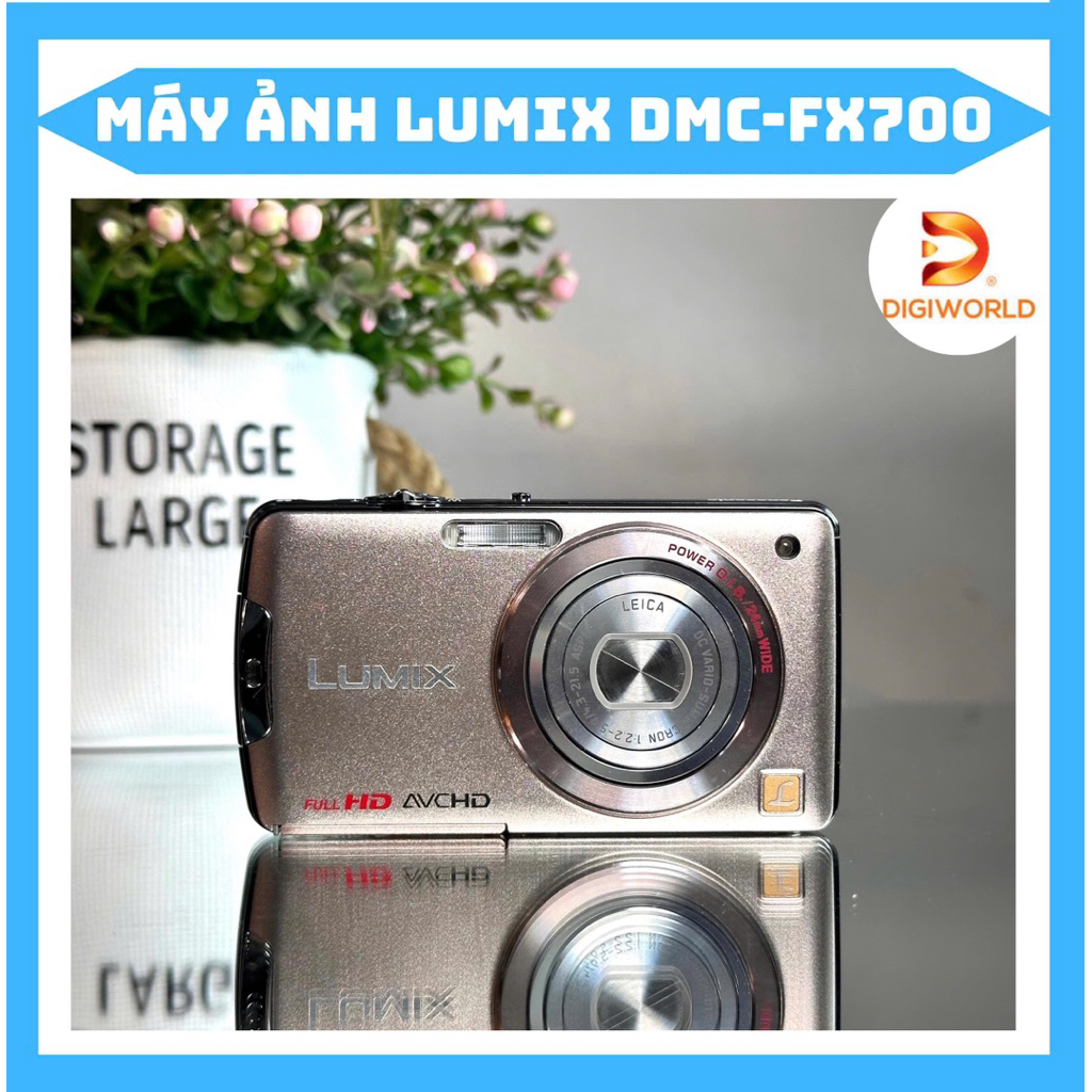 Máy ảnh KTS Lumix FX700 . Full Cảm Ứng ( Máy mới 99,9%)