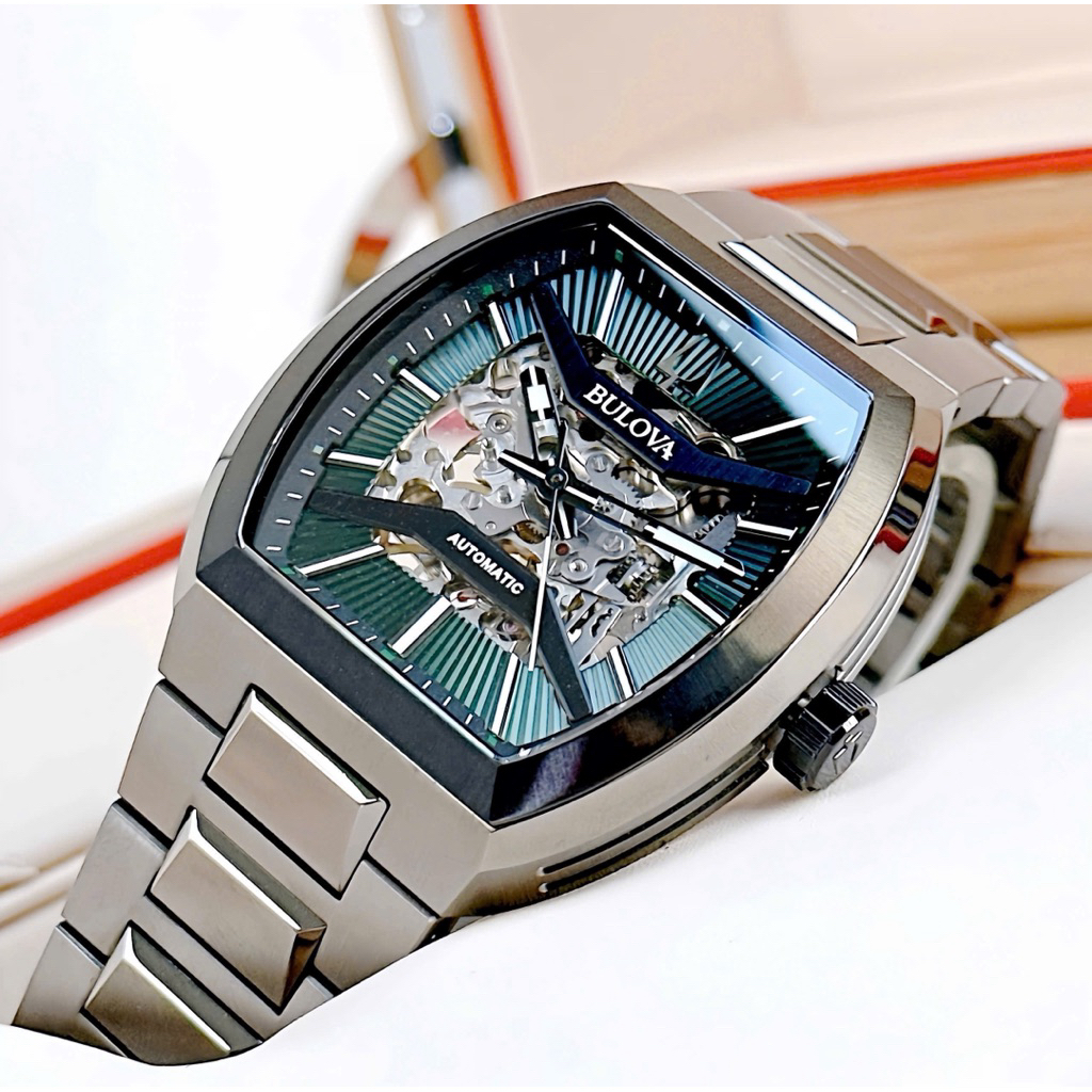 BULOVA 98A321 MAQUINA SKELETON AUTOMATIC
