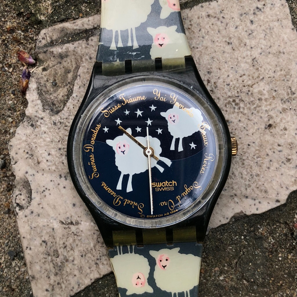 Đồng hồ Nam Nữ Swatch Swiss thuỵ sỹ hình cừu