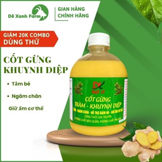 Cốt Gừng Tràm Khuynh Diệp Đạt Lý Tắm Bé, Ngâm Chân Chai 500ml