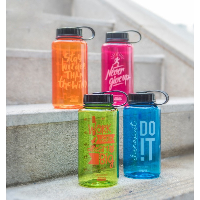 Bình nước nhựa Tritan Lock&Lock Mountain dung tích 1L ABF610