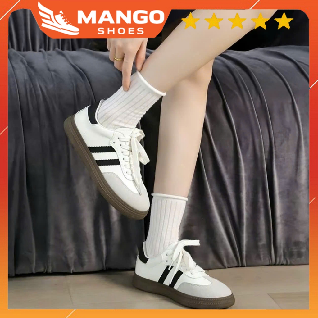 Giày Nữ Thể Thao phối màu Ullzang Siêu Đẹp, Giày Sneaker Nữ Đế Bệt Full Box