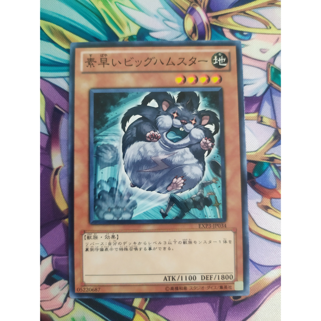 [OldYGO] Thẻ bài Yugioh Super-Nimble Mega Hamster