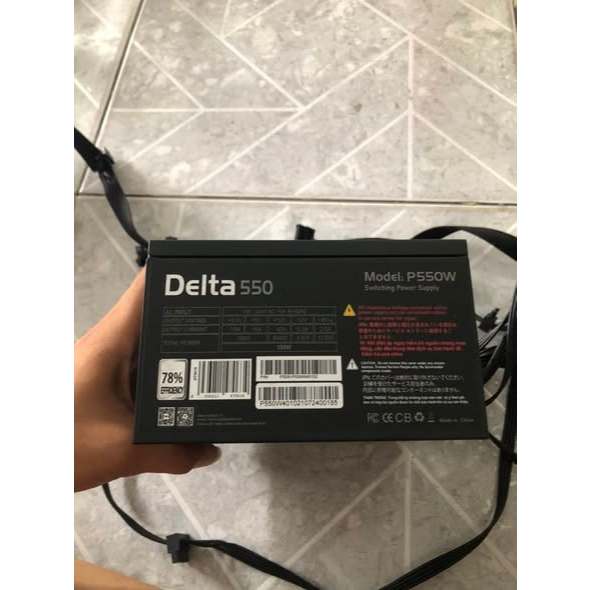 NGUỒN 550W CÓ NGUỒN PHỤ DÙNG CHO VGA
