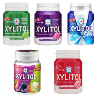  KẸO CAO SU  KẸO GUM KHÔNG ĐƯỜNG XYLITOL 55,1G LIME MINT  COOL  BLUEBERRY MINT 