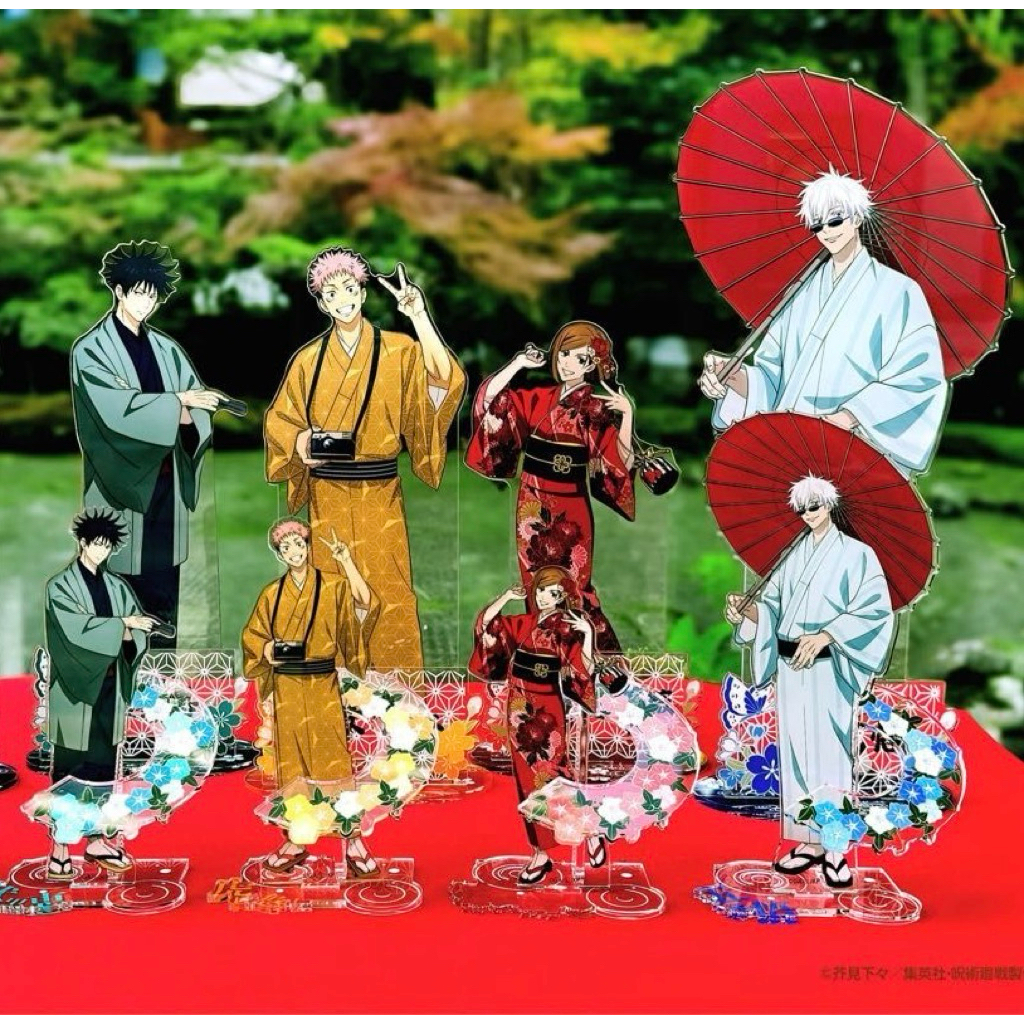 Standee Gojo Megumi mô hình tượng mica Jujutsu Kaisen, JJK, chính hãn