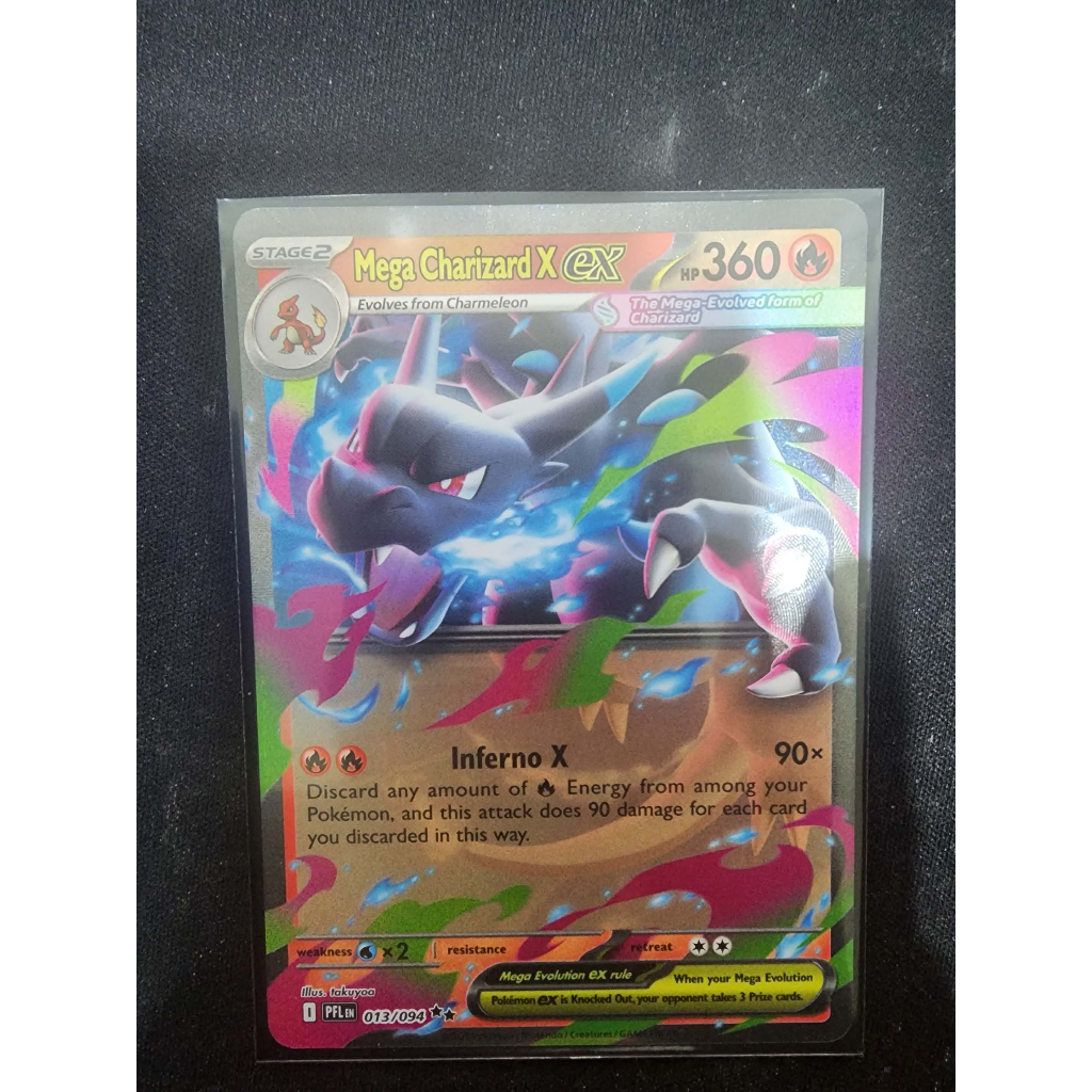 [CHÍNH HÃNG] MEGA CHARLIZARD EX 013 NM 100% CÓ THỂ PSA 10