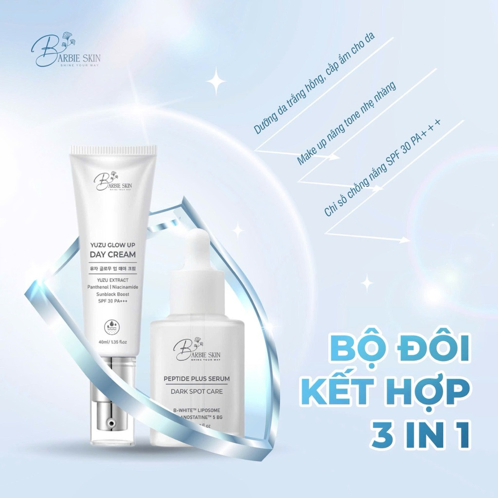 COMBO FACE NGÀY BARBIE SKIN