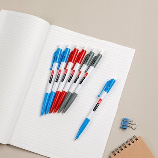 (Set 5c) Bút Bi Thiên Long TL 08 xanh/đỏ/đen