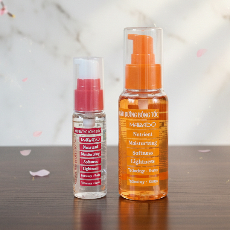 Dầu dưỡng bóng tóc hương hoa Nhài chính hãng Marado 80ml