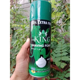 Kem Bọt Cạo Râu King Mùi Thơm Tươi Mát 400ml.