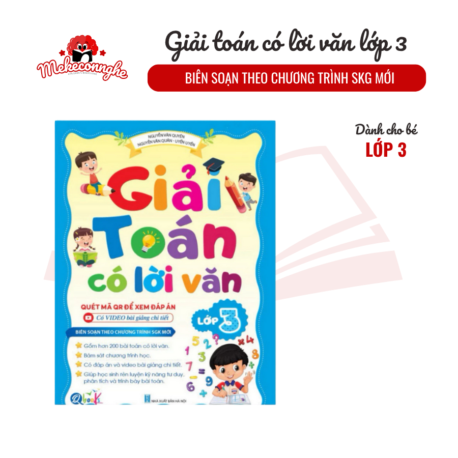 Sách - [Lớp 3] - Giải Toán Có Lời Văn Lớp 3