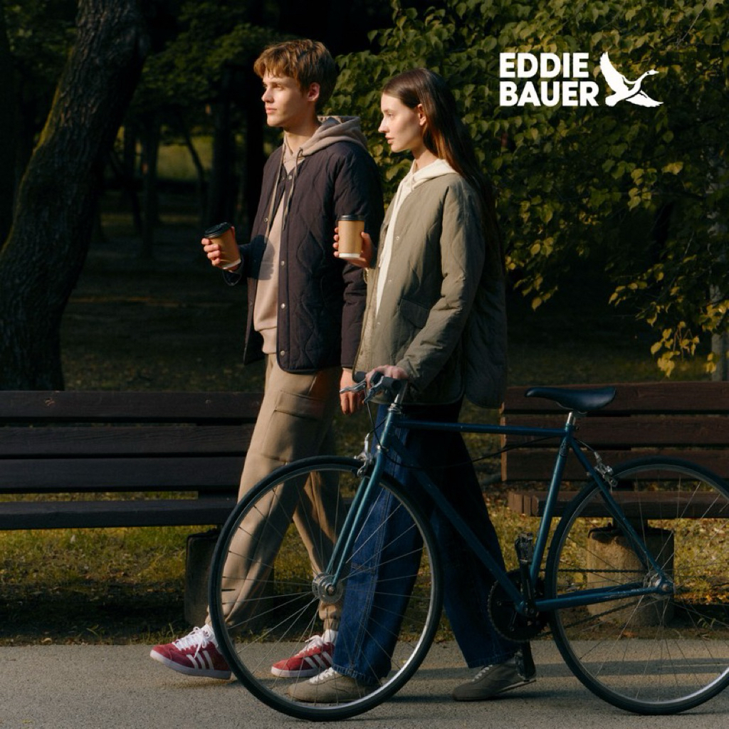 (Model 2)Quần Jogger cargo đi lạnh Eddie Bauer, quần nỉ túi hộp mùa đông ấm áp dành cho nam