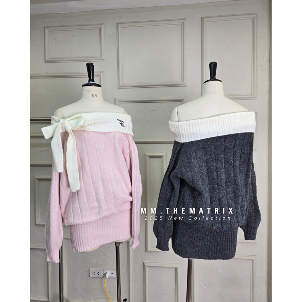 (HÀNG LOẠI 1) Hannie Dress - Váy len trễ vai body by Thematrix (ảnh thật tự chụp) | BigBuy360 - bigbuy360.vn