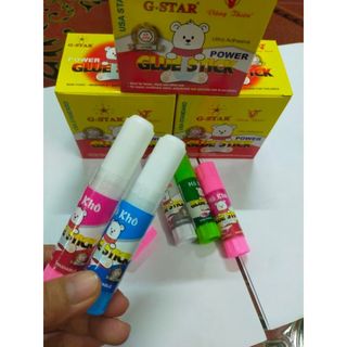 (Set 3c) Hồ Khô Dán Giấy