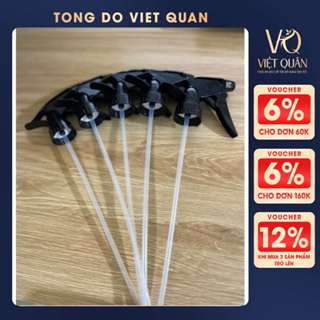 Combo Đầu Vòi Xịt Nước Thay Thế V4 - Dùng Cho Bình Cắt Tóc, Tưới Cây Tiện Lợi